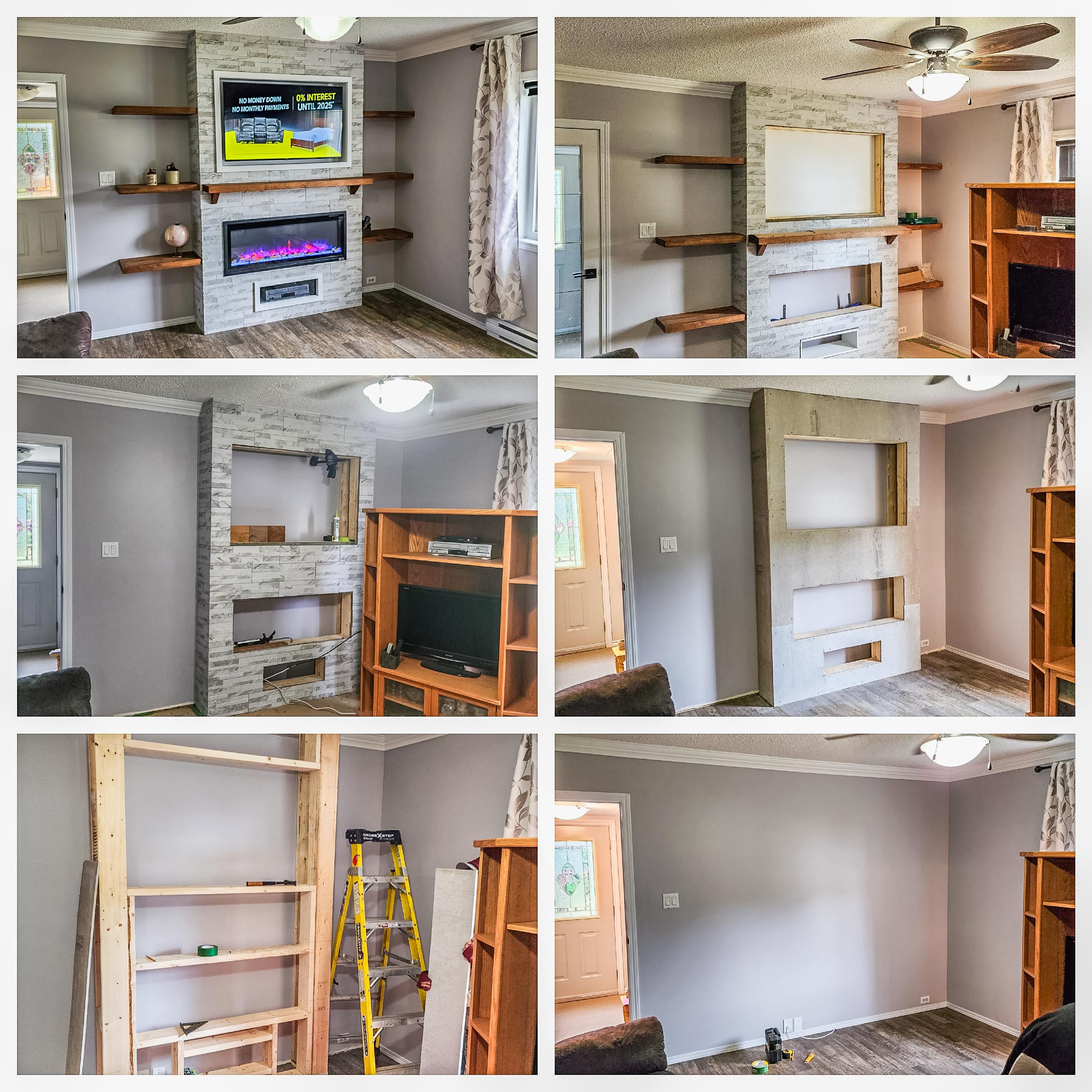Home renovation completed by Grey Owl Construction